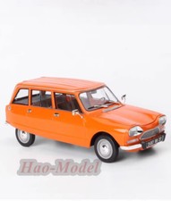 Norev 1:18 Citroën Ami 8 1975 Alloy Diecast Model Car Toy Gift Ornaments Orange