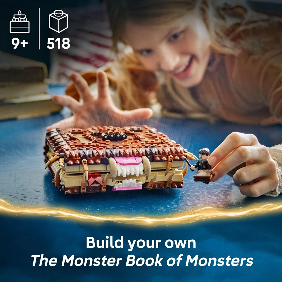 LEGO Harry Potter Chomping Monster Book of Monsters Kids Toy - Pretend Play ... - Image 2 of 4