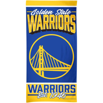 Strandtuch Golden State Warriors Wincraft NBA Badetuch Spectra150x75 cm