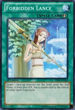 Yugioh! LP Forbidden Lance - BP02-EN162 - Common - 1st Edition Lightly Played, E