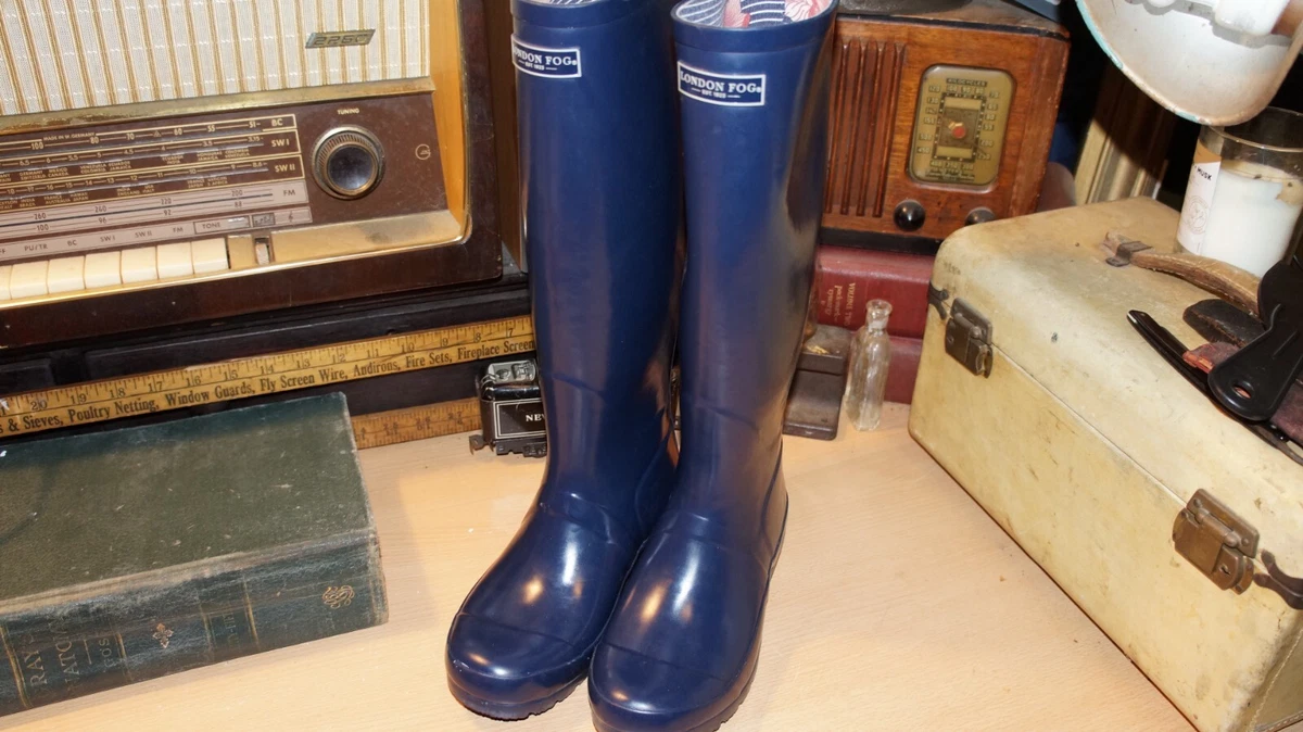 London fog thames rain boots on sale