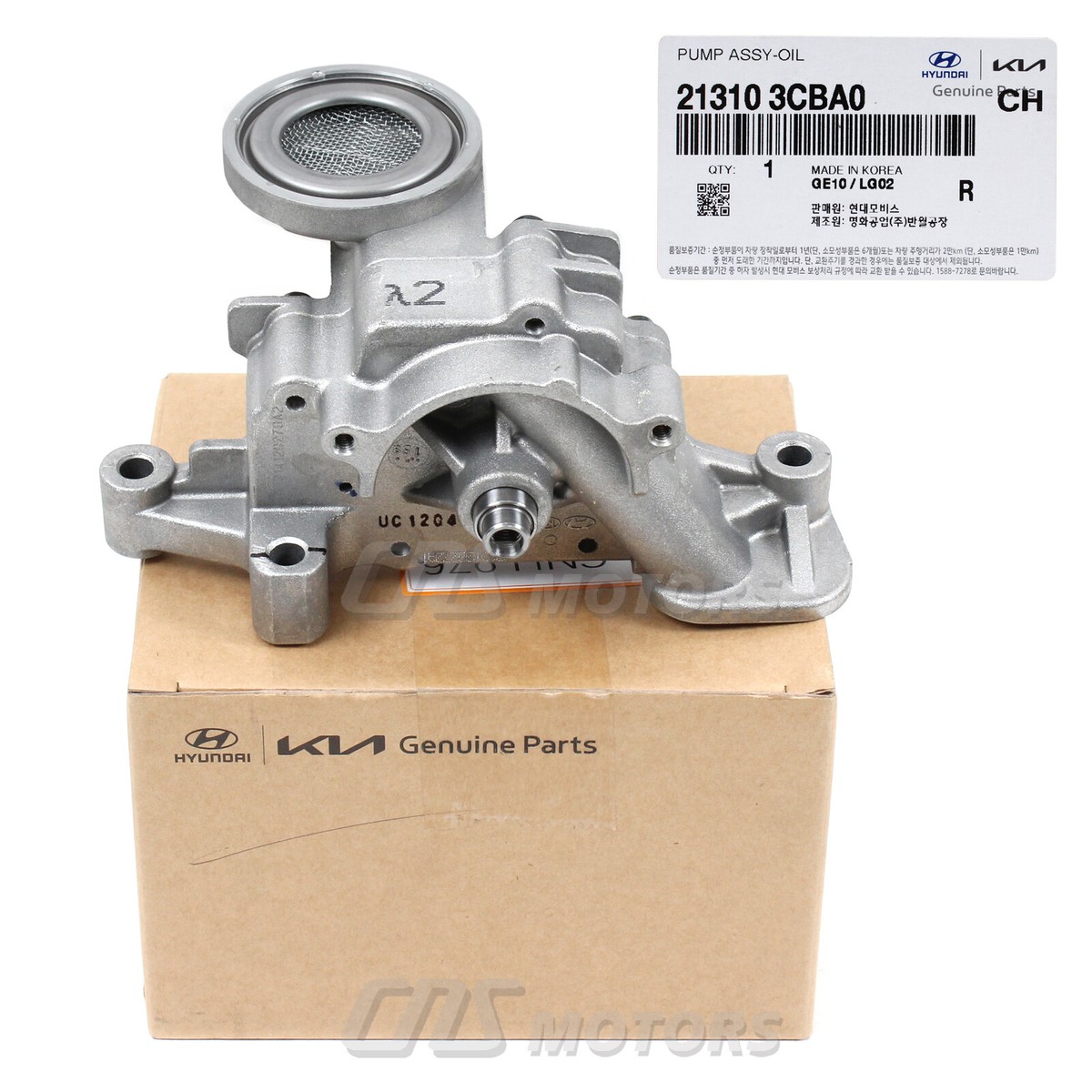 ゥレプGen3コンパン ⭐GENUINE⭐ Oil Pump for Azera Santa Fe Genesis Coupe Sorento
