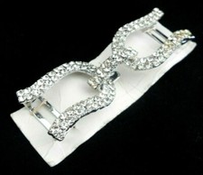 Vintage Belt Buckle for Women Rhinestone Horseshoe Original Card Equestrian Gift