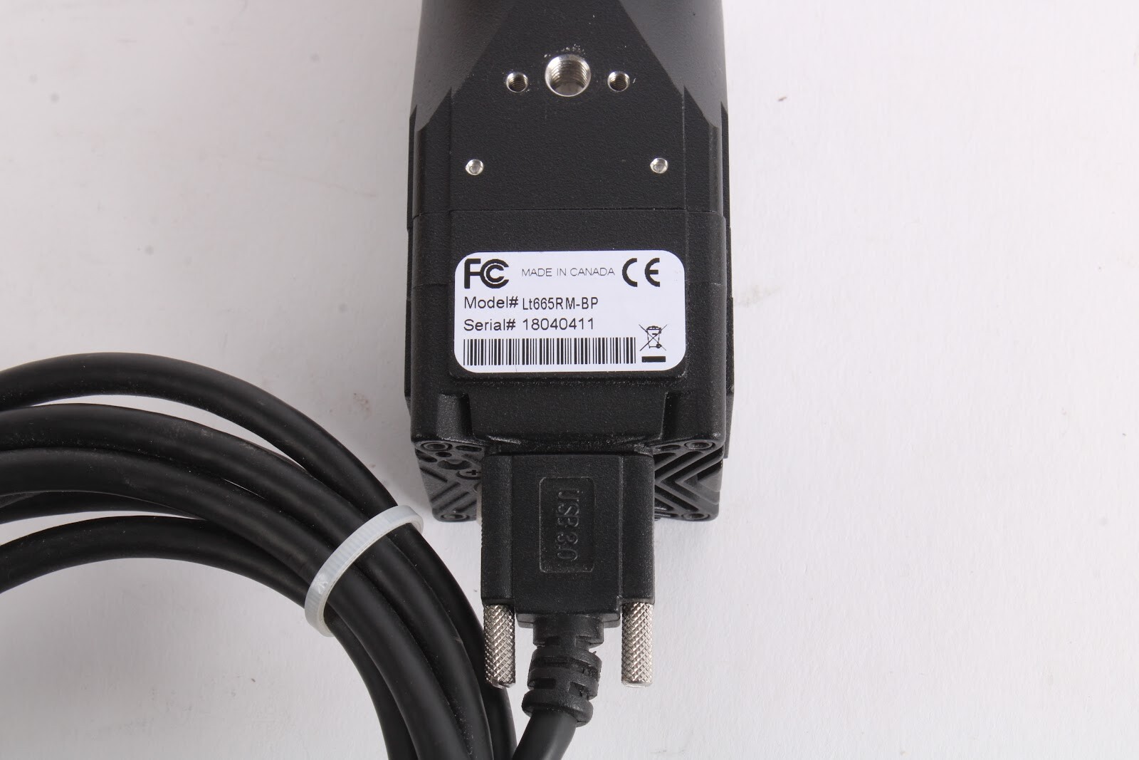 Lumenera Lt665RM-BP Million Pixel Industrial Camera CCD Vision System W/ Cable