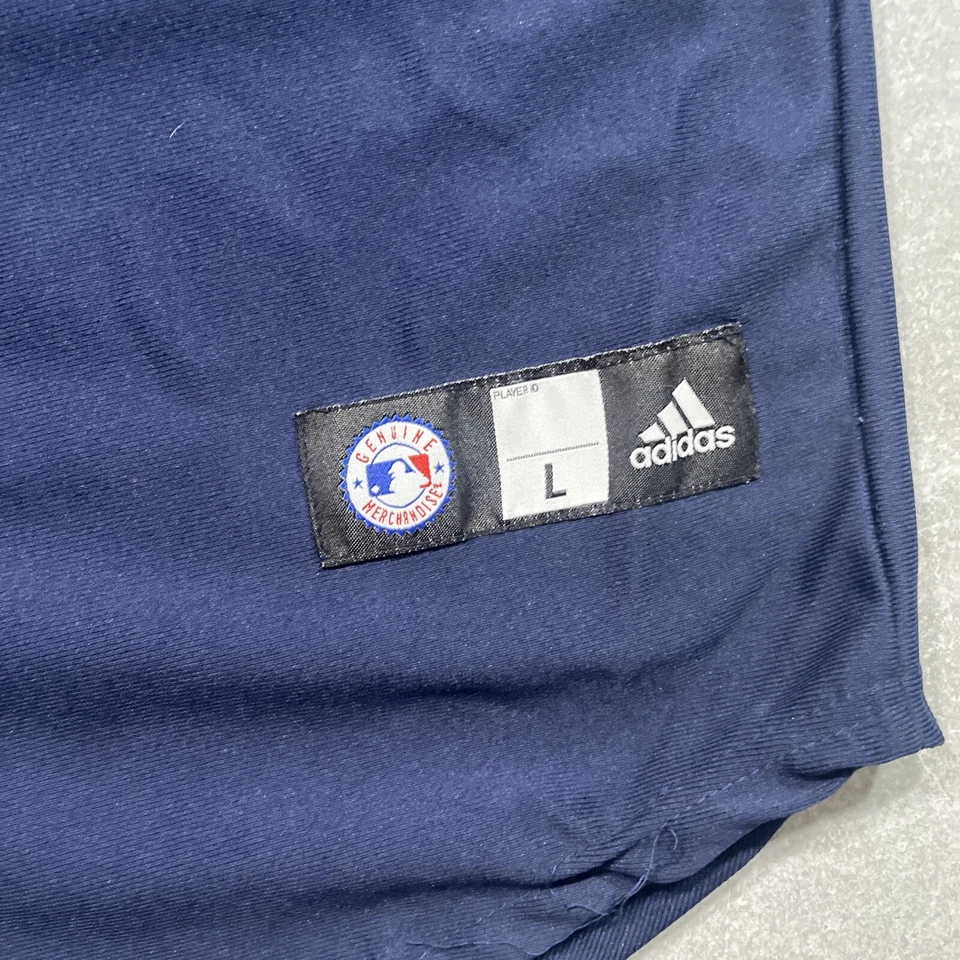 Tampa Bay Rays Adidas jersey boys Large youth blue throwback stitched MLB - Image 4 of 4