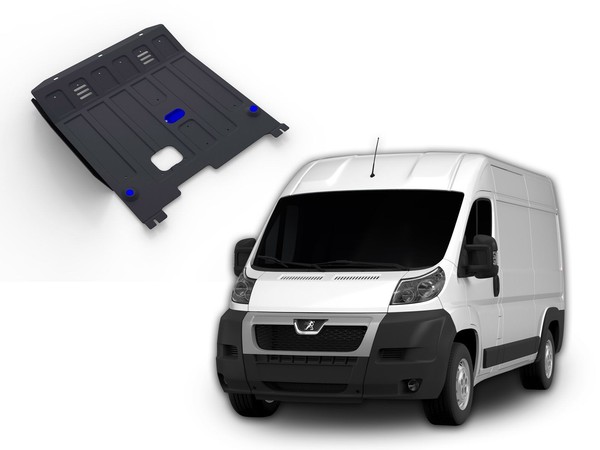 Unterfahrschutz Motor + Getriebeschutz Aus Stahl FüR Peugeot Boxer 2006-2014-image