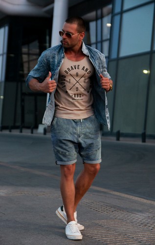Mens T-shirts RB Design Cool Slim Fit 