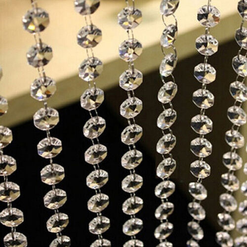 Hanging Beaded Curtain String Tassel Fly Screen Panel Door Window Curtains Home