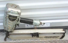 Hitachi Koki NR 90AE  3-1/2” Strip Framing Nailer Japan -  Working