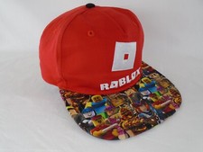 ROBLOX Video Game Baseball Cap Hat Red Youth Adjustable