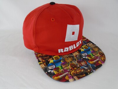 ROBLOX Video Game Baseball Cap Hat Red Youth Adjustable