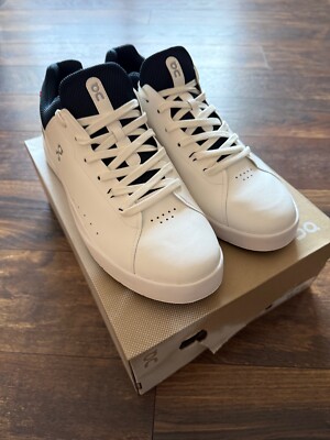 NEW On Men's The Roger Advantage Sneakers White/Midnight SZ 14
