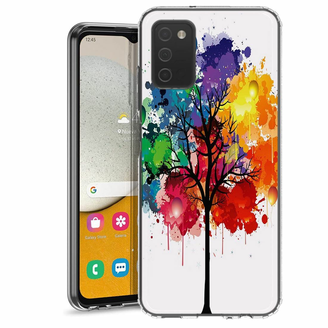 Amazon Camo Phone Case For Samsung Galaxy A10e Purple Samsung