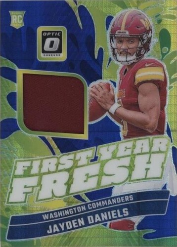 2024 Optic Football - Jayden Daniels Passing Grade #2 RC Rookie Commanders  | eBay