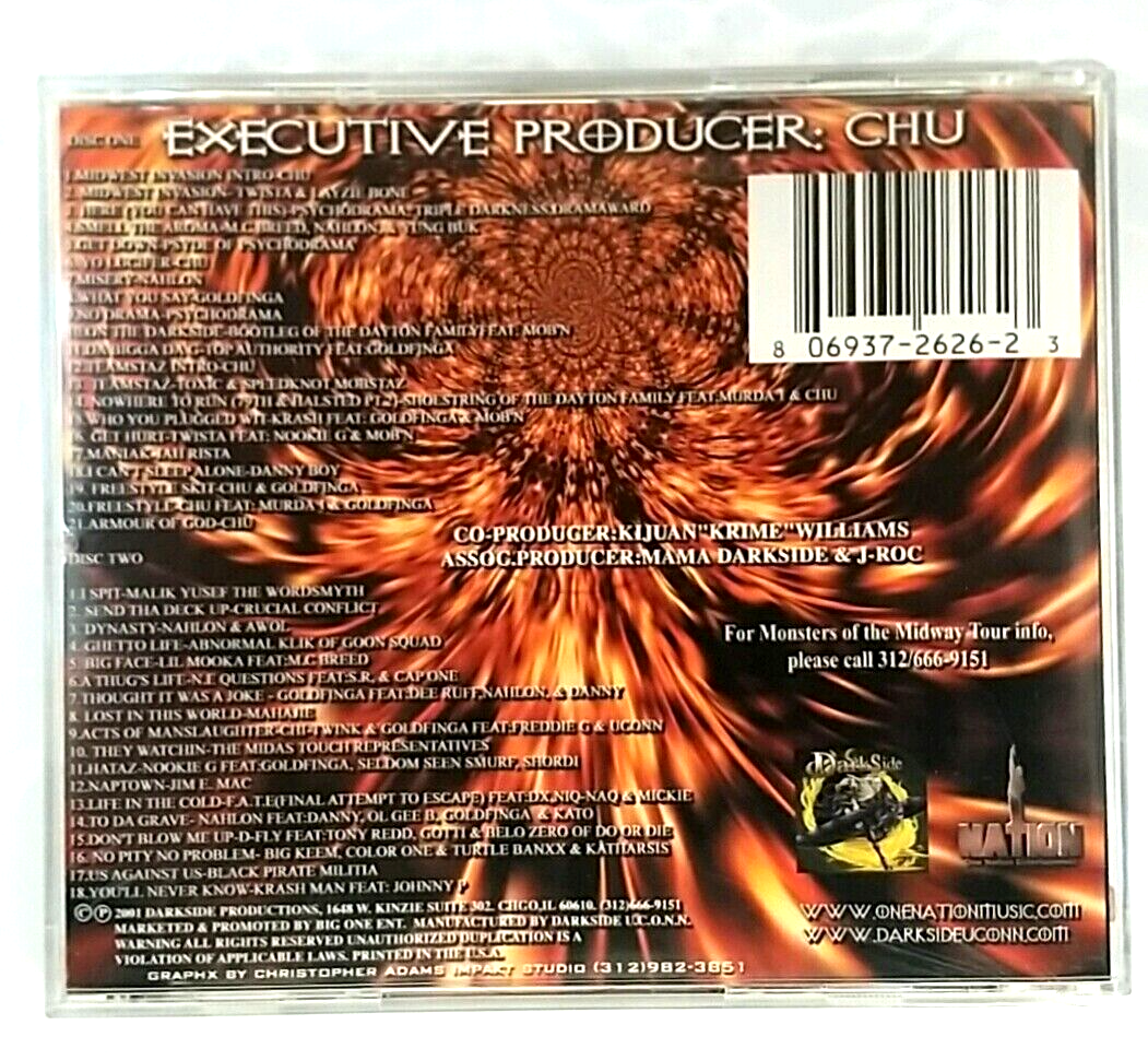 CD) Various – Monsters Of The Midway, 80693-72626-2-3, US OG, 2CD