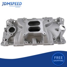 Dual Plane Intake Manifold For 1956-1986 Sbc Small Block Chevy 350 400