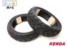 Produktbild - 120/70-12 + 130/70-12 M+S KENDA K761 Winter Reifen Satz Roller Set VORNE HINTEN