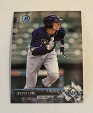 Joshua Lowe 2017 Bowman Chrome Prospects #BCP176 TB Rays