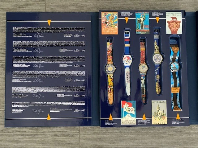 スウォッチ ヒストリカル オリンピック ゲームコレクション バッヂ HISTORICAL OLYMPIC GAMES COLLECTION – Swatch Vintage Collection
