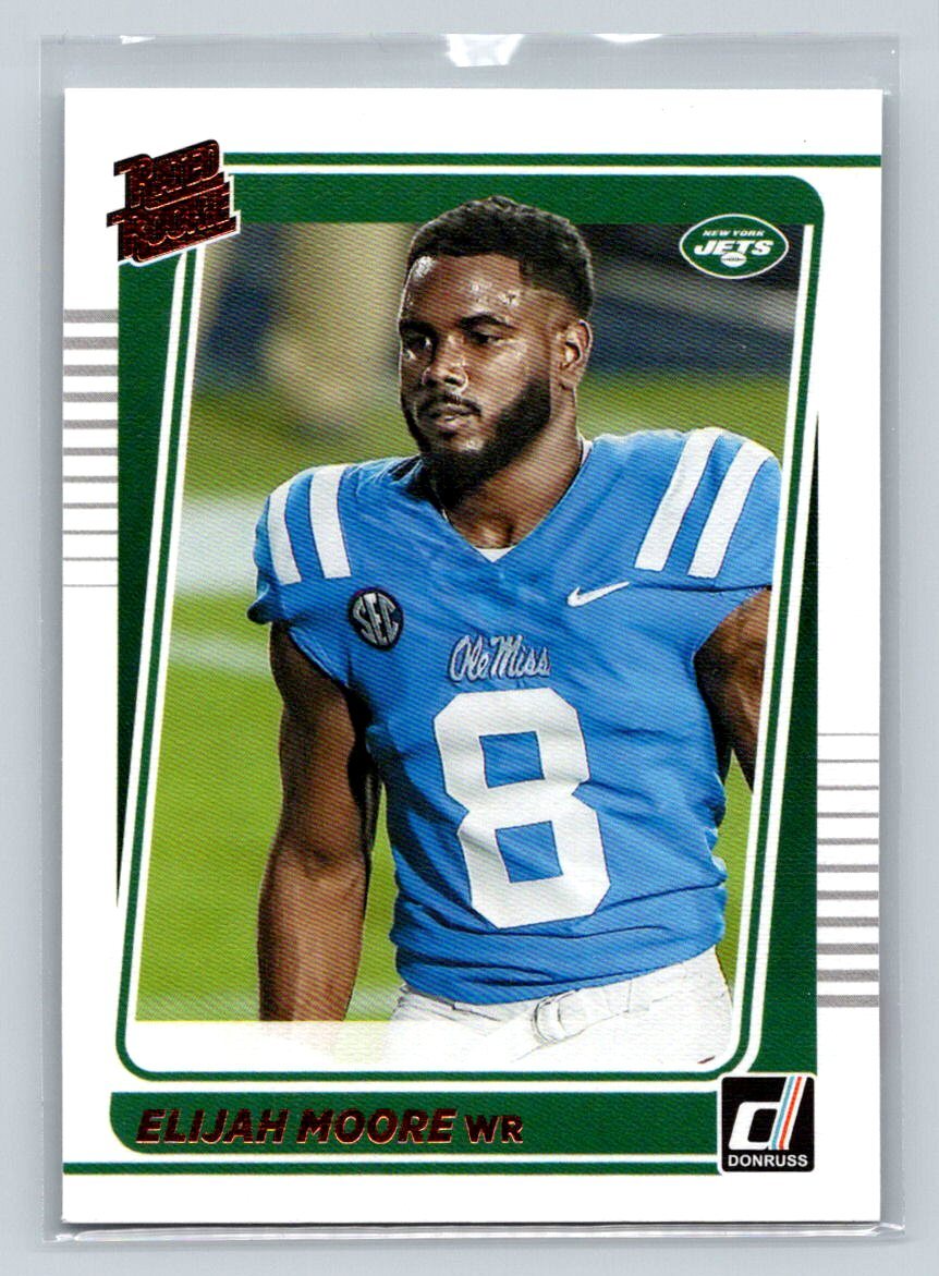 2021 Donruss #271 Elijah Moore Rated Rookies Portrait