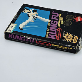Kung Fu (NES) Mattel 5 Screw Variant - Canadian Hangtab Box - Tested Ex Rental