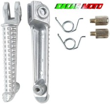 COPPIA POGGIAPIEDI PEDALINI PILOTA YAMAHA MT 125 /125 A 2015 2016 2017 2018 2019