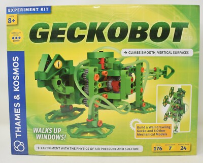 Thames and Kosmos Geckobot Wall Climbing Robot Science Build It Kit