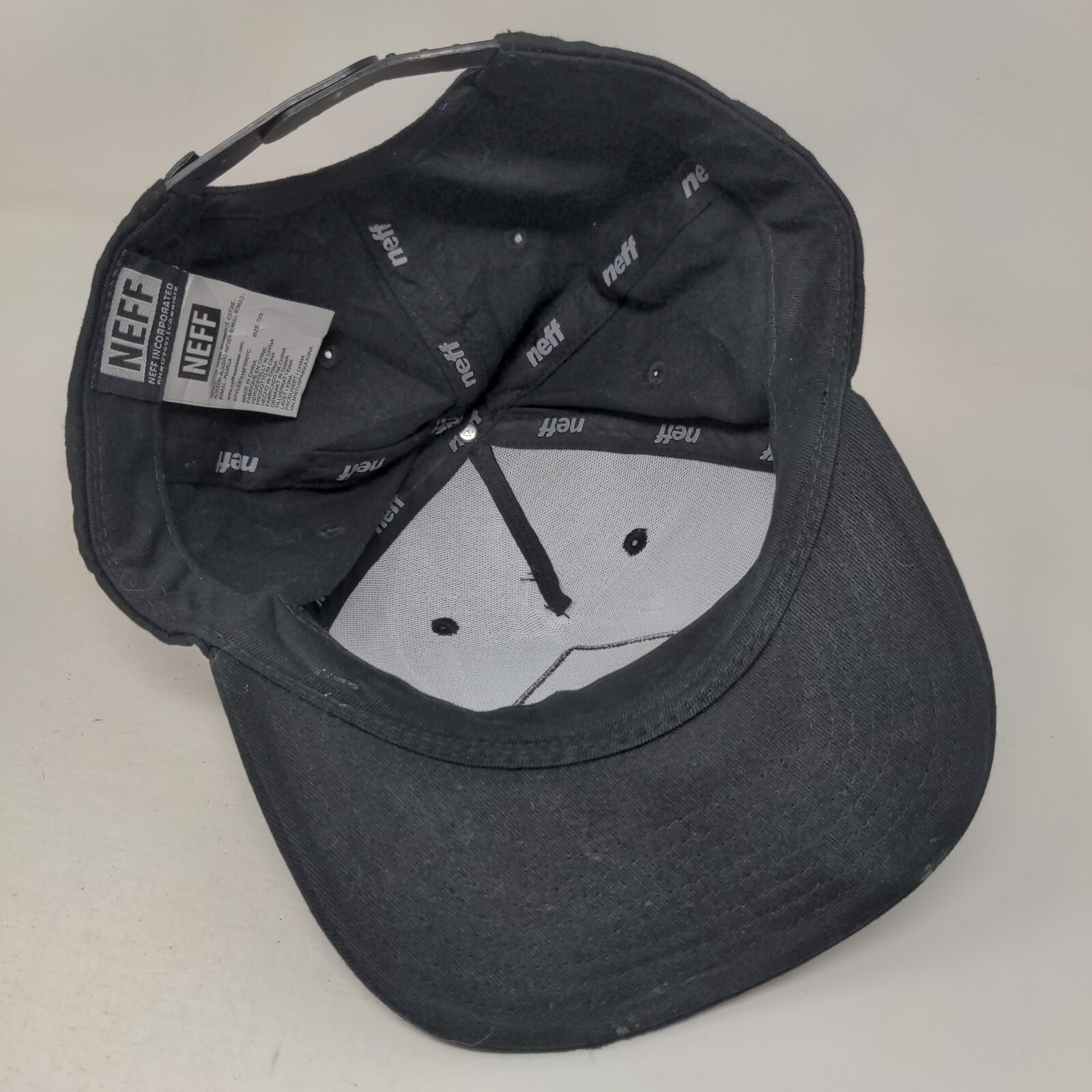 Neff Patch Snapback Hat Black One Size Adjustable… - image 7