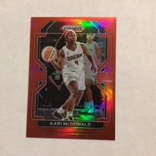 2022 Panini Prizm WNBA Red #19 Aari McDonald - Atlanta Dream  120/199 made