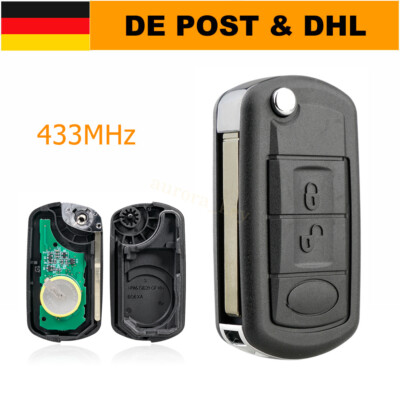 Funk Schlüssel 433Mhz Für Land Rover Discovery 3 Range Rover Sport 2005 - 2010