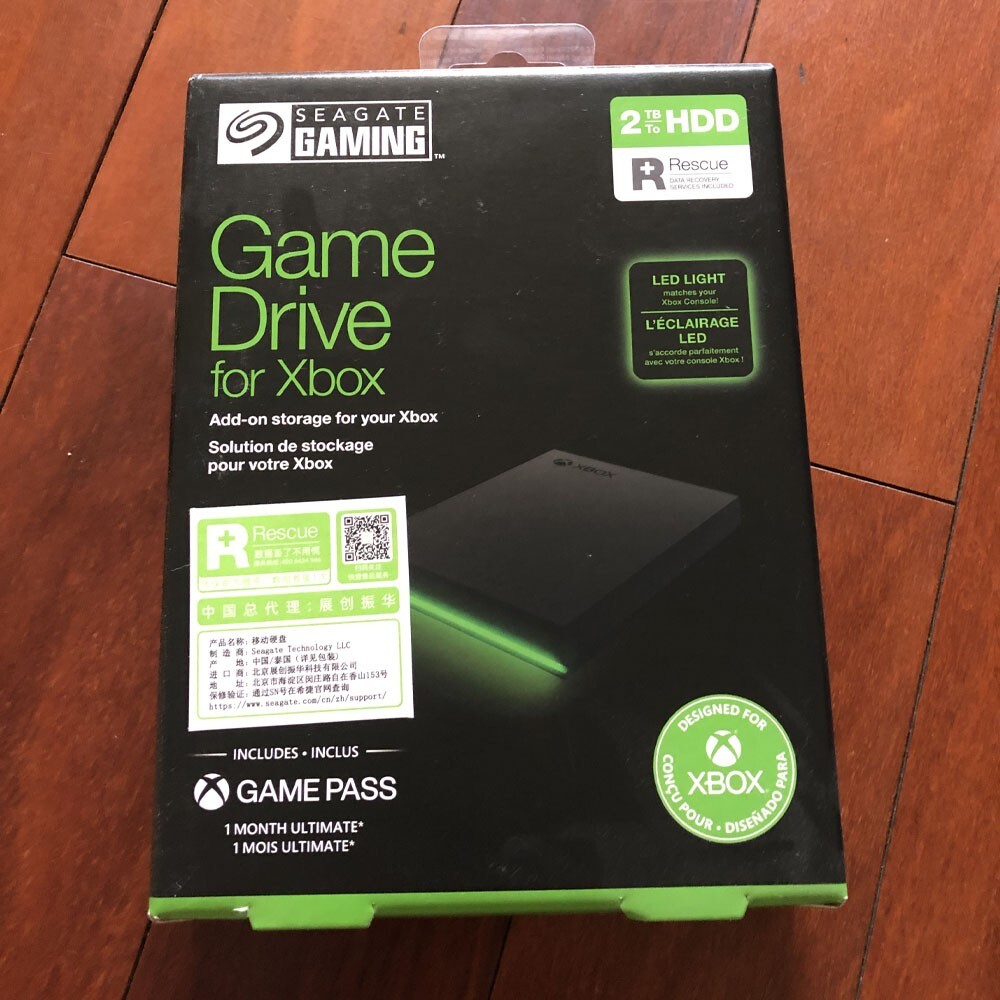 Storage Xbox 1s 2tb Seagate 2TB Game Drive For Microsoft Xbox One
