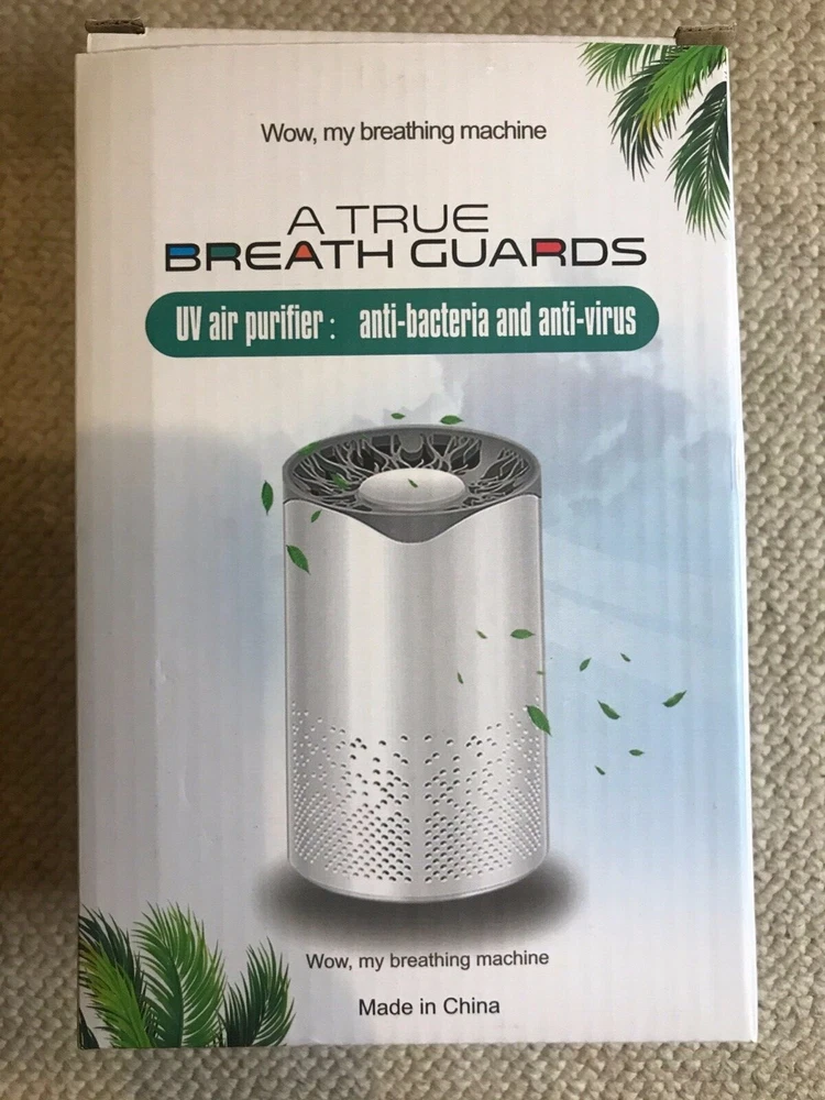 Youmeet Portable Air Purifier with Night Light Low Noise Air Filter NEW