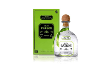 (62,4 /l) Patron Tequila Silver 100% Agave 40% 0,7l Flasche