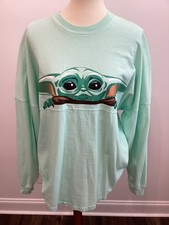 Disney Star Wars Mandolorian Grogu Spirit Jersey Size Medium