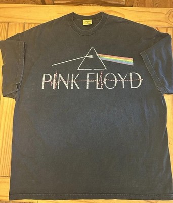 Vintage Rockware Pink Floyd Shirt Men s 3XL Solid Black Dark Side Of The Moon