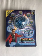 Flying Orb Ball Toy Hover Floating Toy 360°Rotating Boomerang Gift LED Light