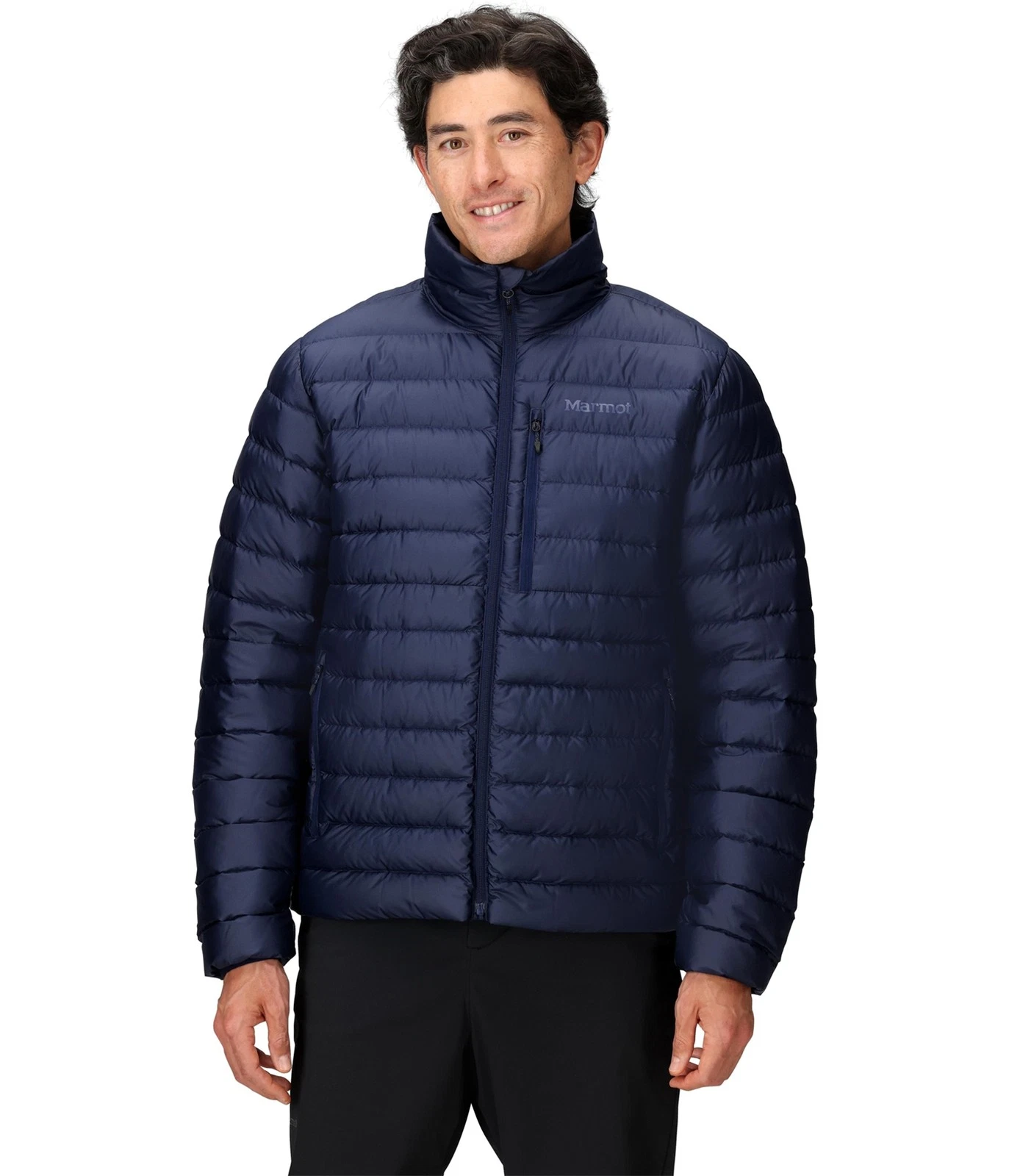 Marmot Mens Highlander Puffer Jacket, Blue, X-Large