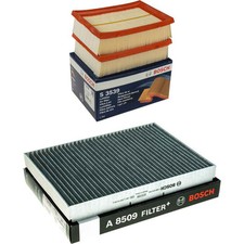 BOSCH Inspektionspaket Luftfilter Innenraumfilter für VW Lupo 6X1 6E1 Polo