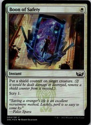Boon of Safety (Foil) - Streets of New Capenna