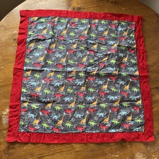 Dinosaur Print Baby Blanket Quilt 34 x 34