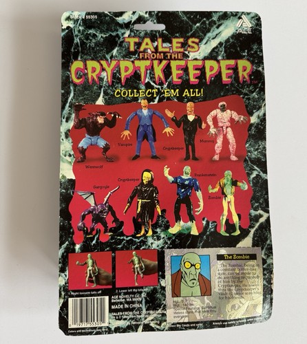 Vintage Tales from the Crypt Keeper The Zombie Action Figure 1993 Sealed - Picture 7 of 8