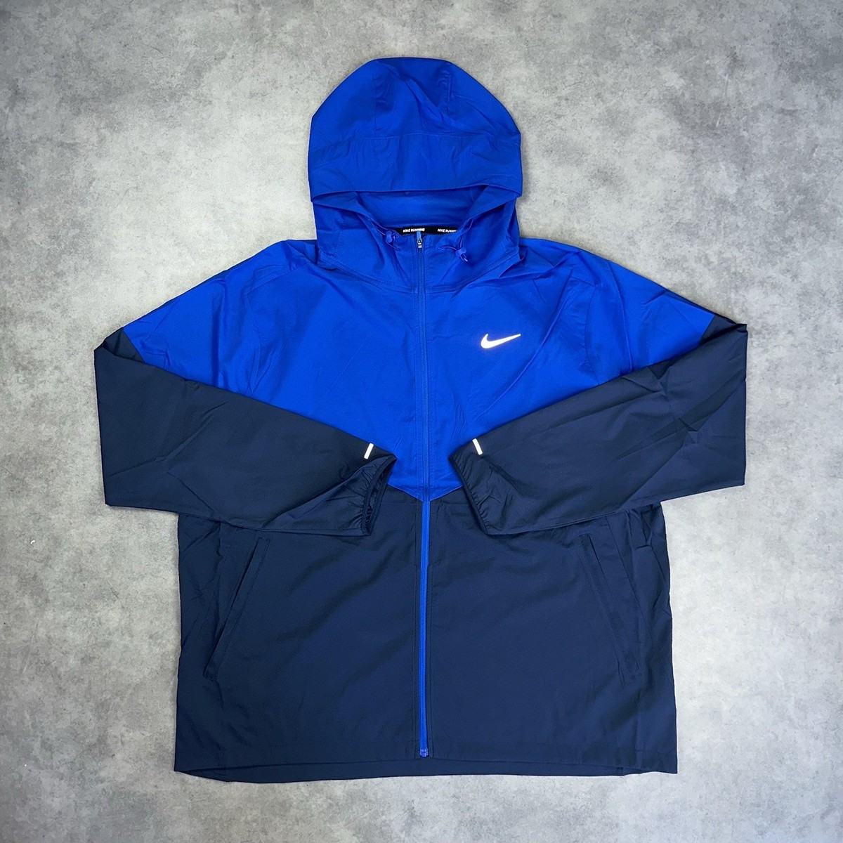 Nike Windrunner UV Repel Jacket Mens Royal Blue FB7540-480