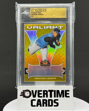 JONATHAN LOAISIGA 2018 Leaf Valiant Draft Prismatic Gold Pre Production  1/1