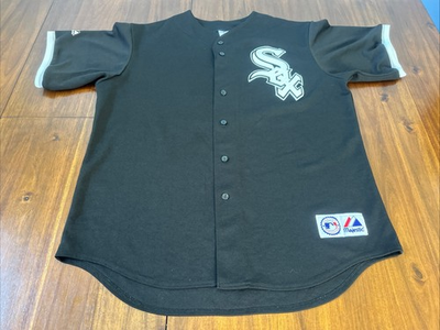 #ad #ad Esteban Loaiza Chicago White Sox Majestic NLB Jersey Size XL $37.99