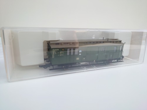 Fleischmann H0 5060 K  Pw  Posti der DB. Ep. 3 - "0104 843 Ffm" in OVP | Condition: Gebraucht