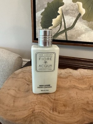 Fiore Acqua Body Lotion Bergamot White Tea Lime 5 oz. New