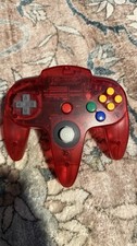 Nintendo 64 Watermelon Oem Controller With 8bitdo Wireless Rumble And Hall Effec