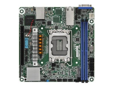 ASRock Rack Server Motherboard EC266D2I Mini-ITX 2x 1GLan Single Socket  (LGA