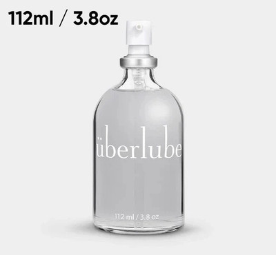 Uberlube Premium Silicone Lube 112ml Unscented, LongLasting Sex Lube, Waterproof
