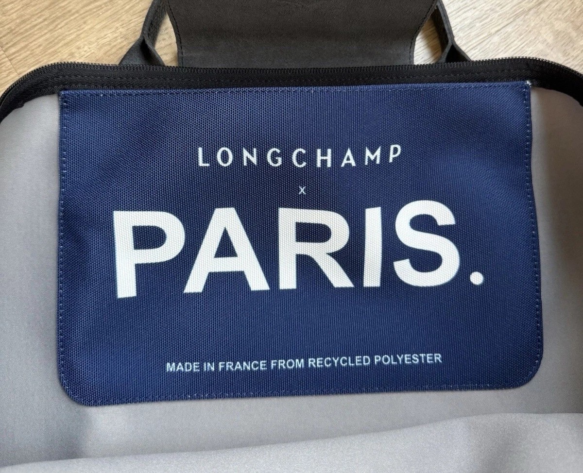 New Longchamp Paris Sac De Voyage Large Navy Blue Tote Airport